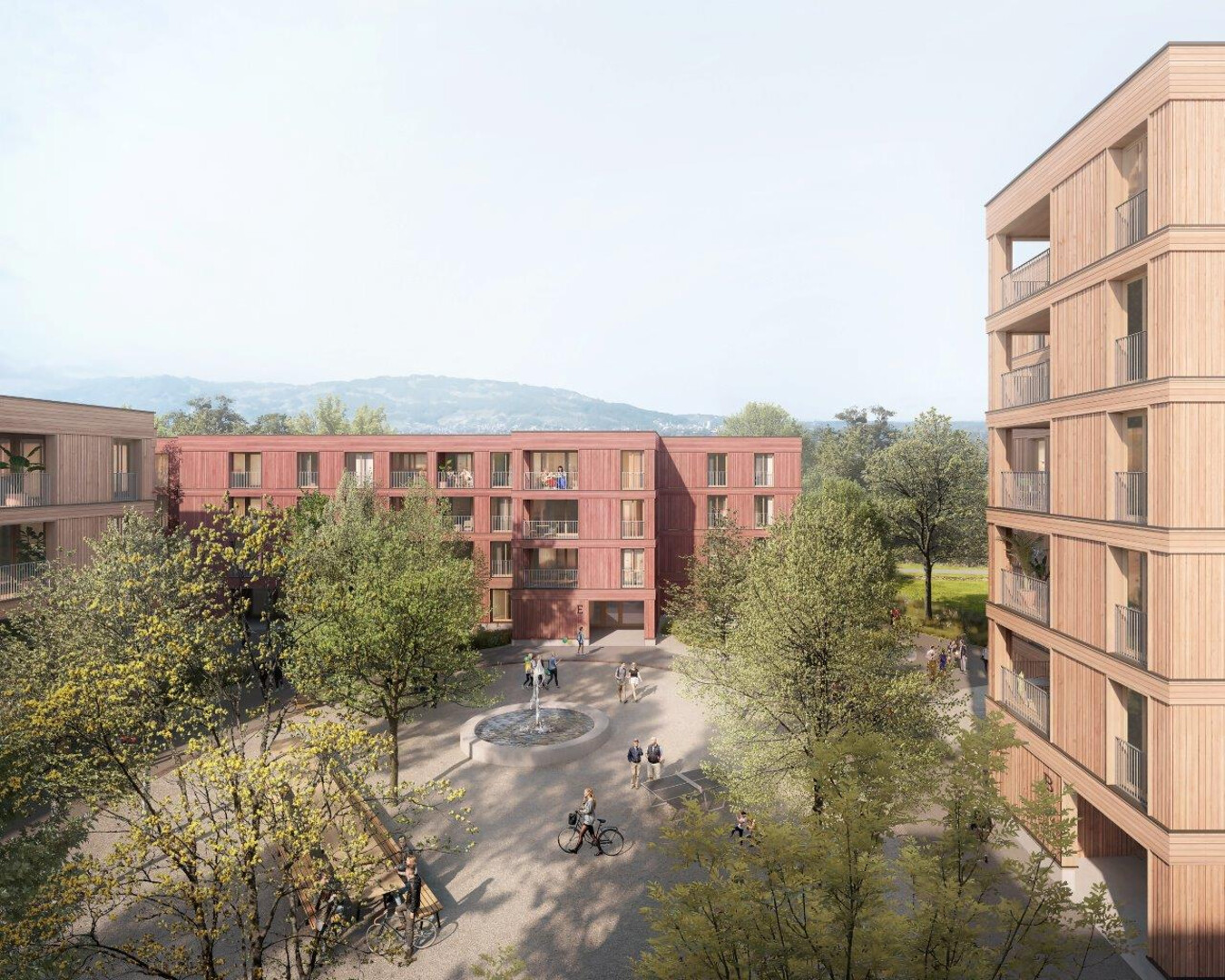 Top 1.1.F Haus F | Traumhafte 2-Zimmer-Terrassen-Wohnung | Das Gartenquartier Dornbirn Rohrbach - IHR Wohlfühlzuhause