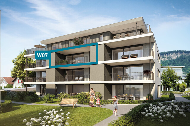 Neuwertige 2-Zimmer-Wohnung / W07 MIETE