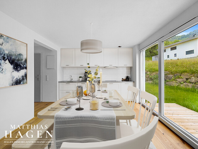 Vollvermietete Wohnanlage in Ludescher Höhe