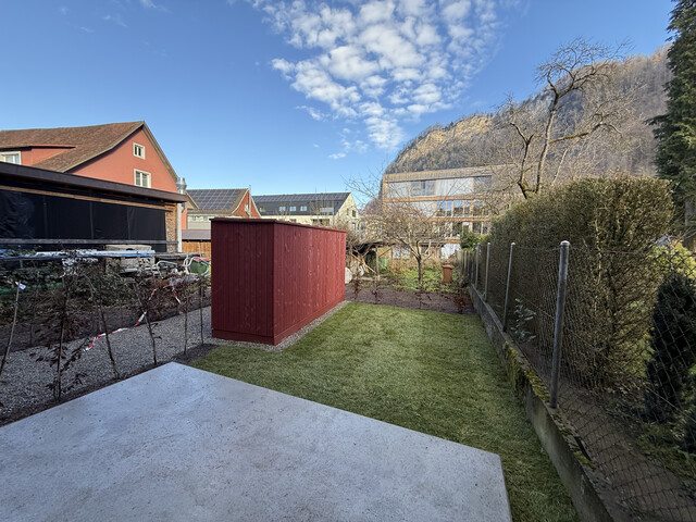 Leben im Zentrum von Hohenems: Neubau-Singlewohnung mit Garten zur Vermietung!