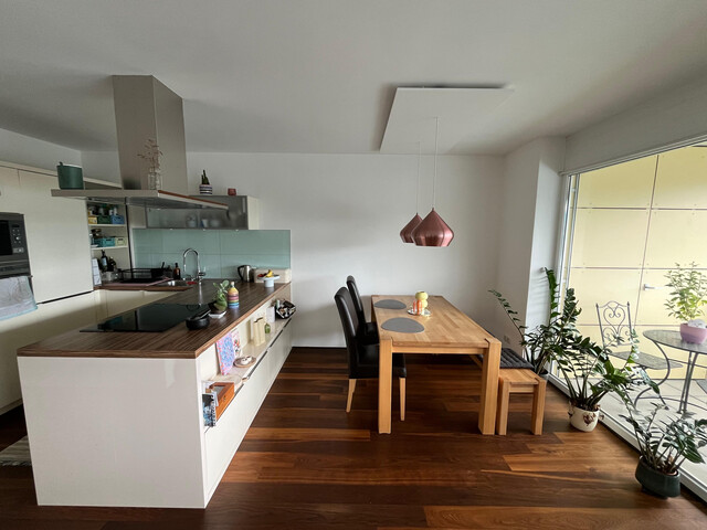 Schöne Dachgeschoss-Wohnung (Flachdach) in Mäder