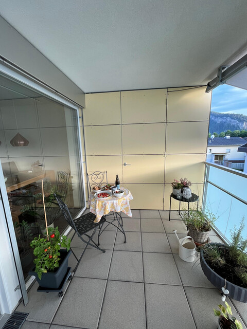 Schöne Dachgeschoss-Wohnung (Flachdach) in Mäder