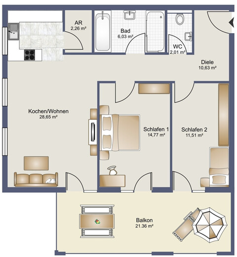 Traumhafte Mietwohnung in Dornbirn!