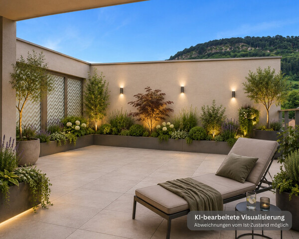Wohnanlage "Hillside" - Traumhafte 4-Zimmerwohnung mit riesiger Terrasse - Top 12