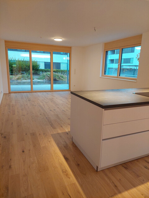 Modernes Wohnen: 3-Zimmer Neubauwohnung mit Terrasse im Erdgeschoss