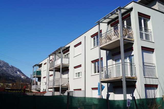 Helle 2 Zimmerwohnung mit Carport in Frastanz