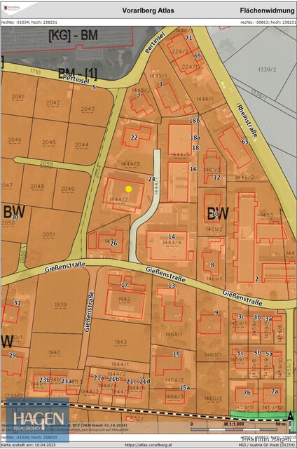 Charmante 3-Zimmer-Wohnung mit großer Terrasse in Fußach