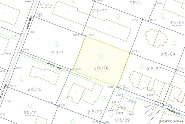 Baugrundstück mit ca. 427m² in sonniger & ruhiger Lage in Feldkirch-Nofels!