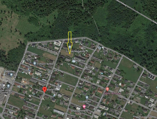 Baugrundstück mit ca. 427m² in sonniger & ruhiger Lage in Feldkirch-Nofels!