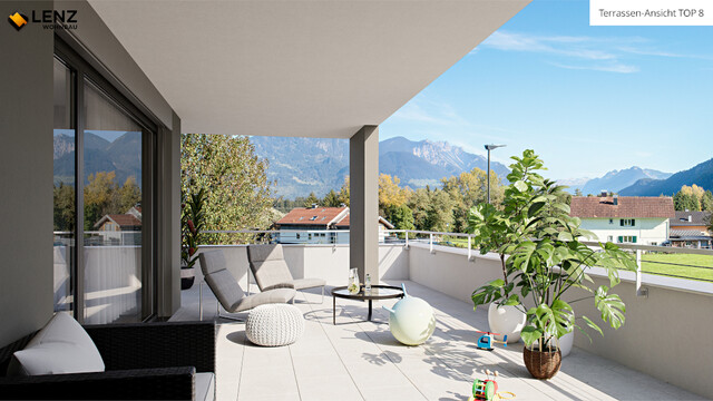 3-Zi-Terrassenwohnung TOP 4 in Nenzing, Im Bruel