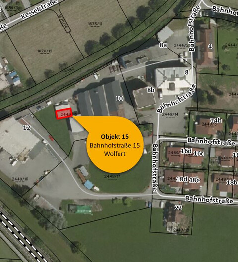 Wolfurt - Lagerfläche im EG mit ca. 21 m² (O15)