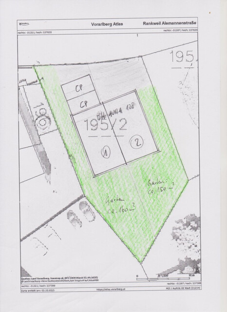 Moderne Doppelhaushälfte in Rankweil: 5 Zimmer, Garten und viel Komfort! HAUS 1