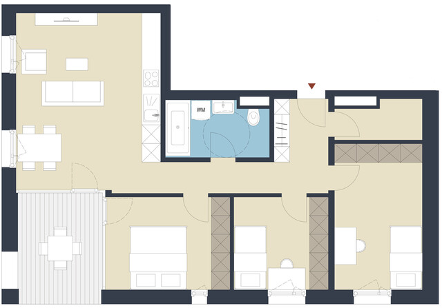 4-Zimmer-Gartenwohnung zu verkaufen (Top 38)