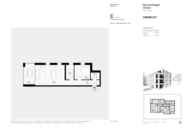 Exklusive 2-Zimmerwohnung in zentrumsnaher Lage in Dornbirn zu vermieten