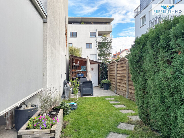 4-Zimmer-Gartenwohnung auf zwei Ebenen
