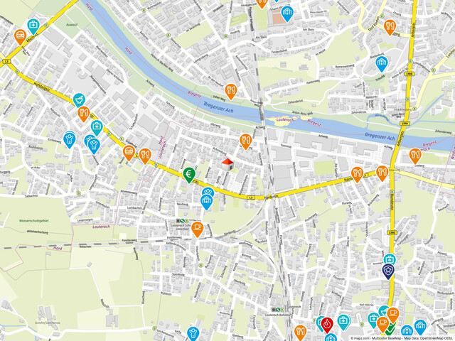 Moderne Geschäftsmietfläche für Dienstleistungs- oder Handelsbetriebe in bester, hoch frequentierter Lage von Lauterach