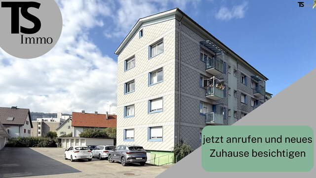 Feldkirch-Tisis: charmante 3,5-Zimmer-Wohnung mit ca. 74,75 m² mit kleinem Balkon 2,4 m2 - nähe LKH - grenznah zu FL/CH