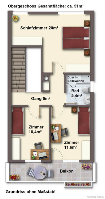 Tolles Reiheneckhaus mit ca. 101m² Wfl., voll unterkellert, Garten und Tiefgaragenplatz in Bregenz!