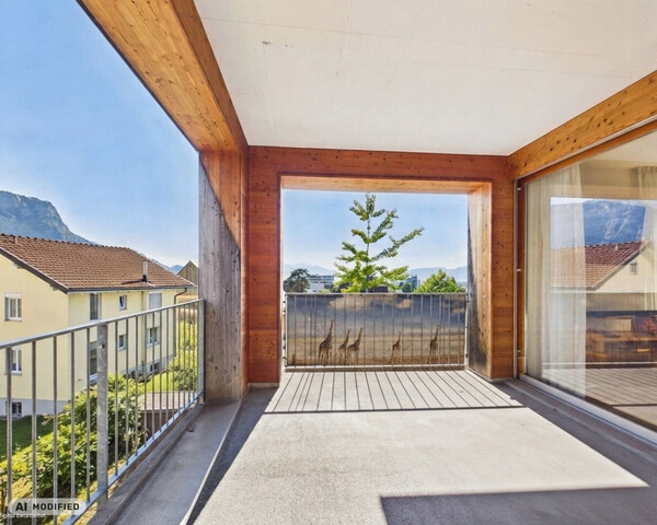 Großzügige 4-Zimmer-Dachgeschosswohnung mit zwei Terrassen und traumhaften Weitblick