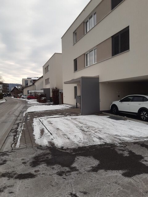 Schöne Dachgeschoss-Wohnung (Flachdach) in Mäder