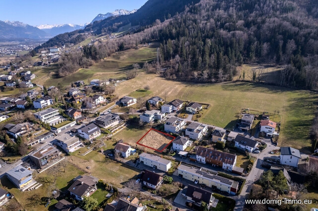Wunderschönes Baugrundstück in Feldkirch Tisis zu verkaufen