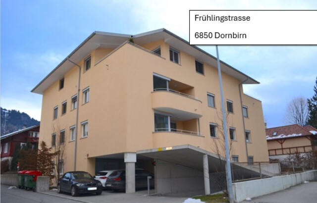 Schöne 3-Zimmerwohnung inkl. Tiefgaragenplatz im Zentrum von Dornbirn zu vermieten