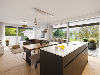 3-Zimmer-Terrassenwohnung W05 - Wohnen in bester Lage in Lauterach