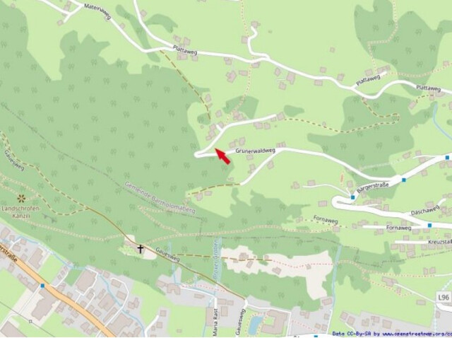 Baugrundstück am Sonnenhang Bartholomäberg!