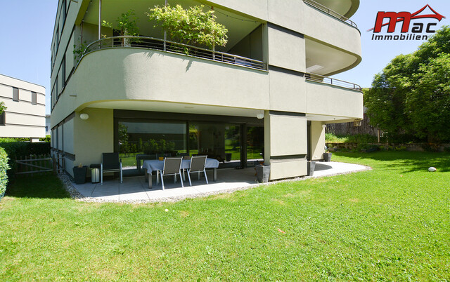 Neubau – Gartenwohnung mit großzügigem Privatgarten in ruhiger Sackgassenlage