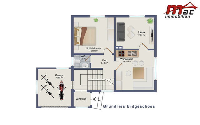 Wohnhaus auf großem Grundstück  mit vielseitigem Entwicklungspotenzial
