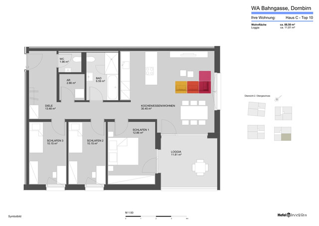 NEUBAUTRAUM in Dornbirn - Provisionsfreier Erstbezug - TOP C10