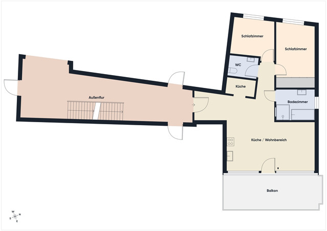 Modernes Wohnambiente in Muntlix – hochwertige 3-Zimmer-Wohnung zur Miete