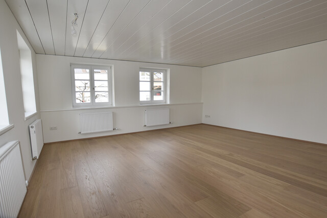 NEU sanierte und helle 2-Zimmer-Wohnung, mitten im Dorfzentrum