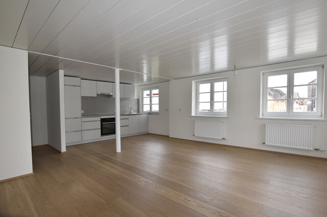 NEU sanierte und helle 2-Zimmer-Wohnung, mitten im Dorfzentrum