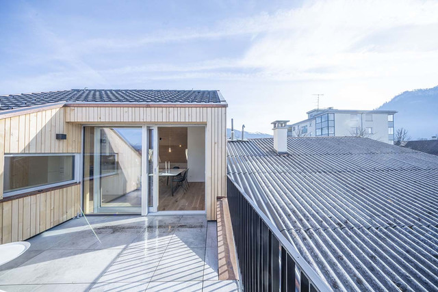 exklusive Dachgeschosswohnung mit Karrenblick