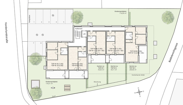 3-Zi-Terrassenwohnung TOP 5 in Rankweil, Vorderlandstraße 2