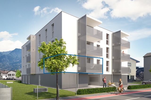 Gut geschnittene 3-Zi-Wohnung