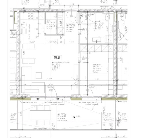 Moderne 2-Zimmer-Wohnung mit großer Terrasse in Sulz zu vermieten