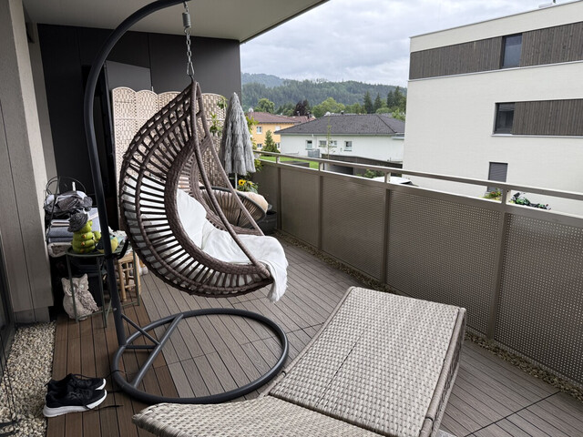 Moderne 2-Zimmer-Wohnung mit großer Terrasse in Sulz zu vermieten