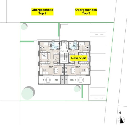 3-Zimmerwohnung mit großzügigem Balkon und traumhaftem Ausblick (Top 2)