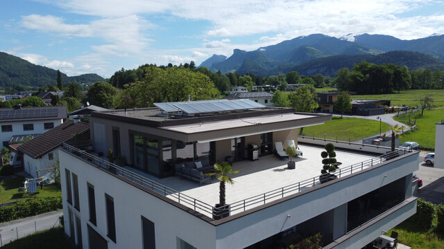 Exklusives Penthouse: 191 m² Terrasse mit Bergpanorama & modernster Ausstattung