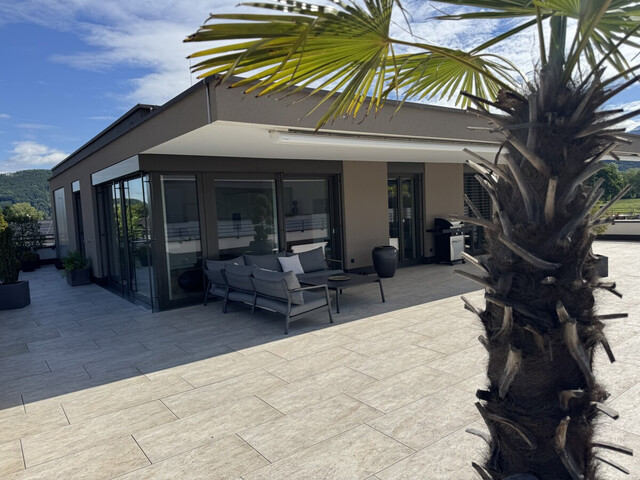 Exklusives Penthouse: 191 m² Terrasse mit Bergpanorama & modernster Ausstattung