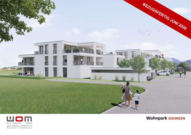 Wohnpark Gisingen - TOP 15 - 2 Zimmer Wohnung