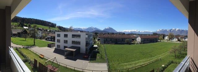 Schöne 2-Zimmer Dachgeschosswohnung mit traumhafter Aussicht in Weiler zu vermieten