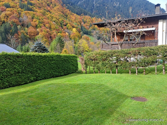 Schöne 3-Zimmer-Wohnung mit Wintergarten und Grünfläche in sonniger Ruhelage von St. Gallenkirch