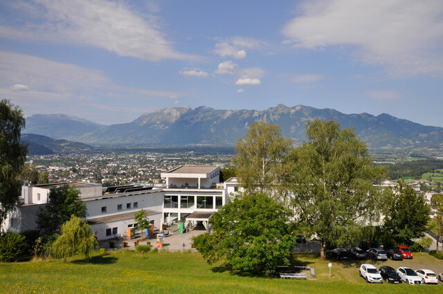 Wohnen in Batschuns mit Blick über das Rheintal 