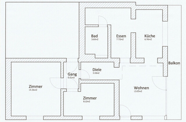 Liebliche 3-Zimmerwohnung mit Grünblick in idealer Ruhelage!