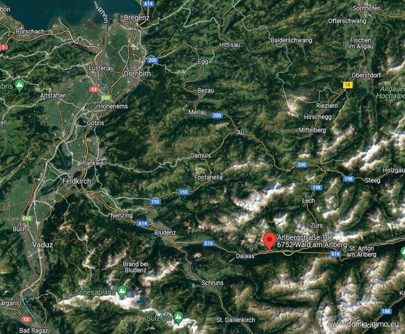 Luxuriöse 3 Zimmer Ferienwohnung mit Zweitwohnsitzwidmung in Wald am Arlberg! 3.OG Top 2