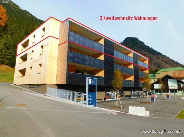Luxuriöse 3 Zimmer Ferienwohnung mit Zweitwohnsitzwidmung in Wald am Arlberg! 3.OG Top 2