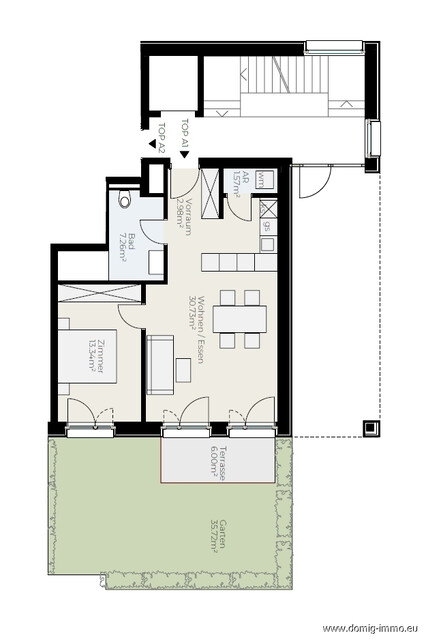 Erstbezug in Rankweil – moderne Gartenwohnung provisionsfrei erwerben | Haus A - TOP 1